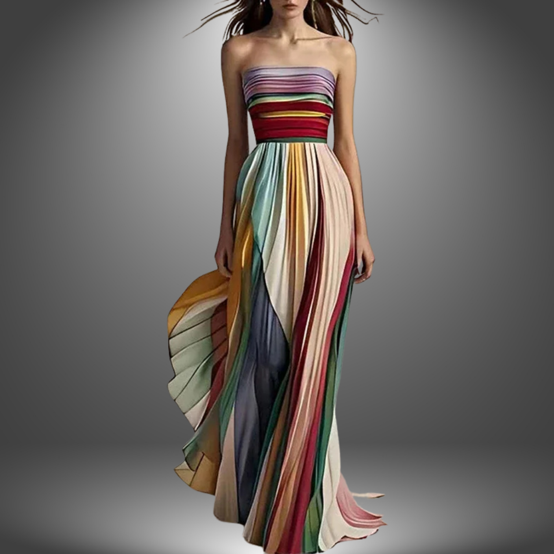 Amira© | Hochwertiges, lässiges langes Kleid