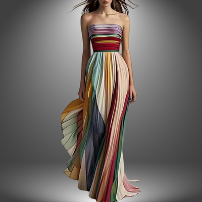 Amira© | Hochwertiges, lässiges langes Kleid