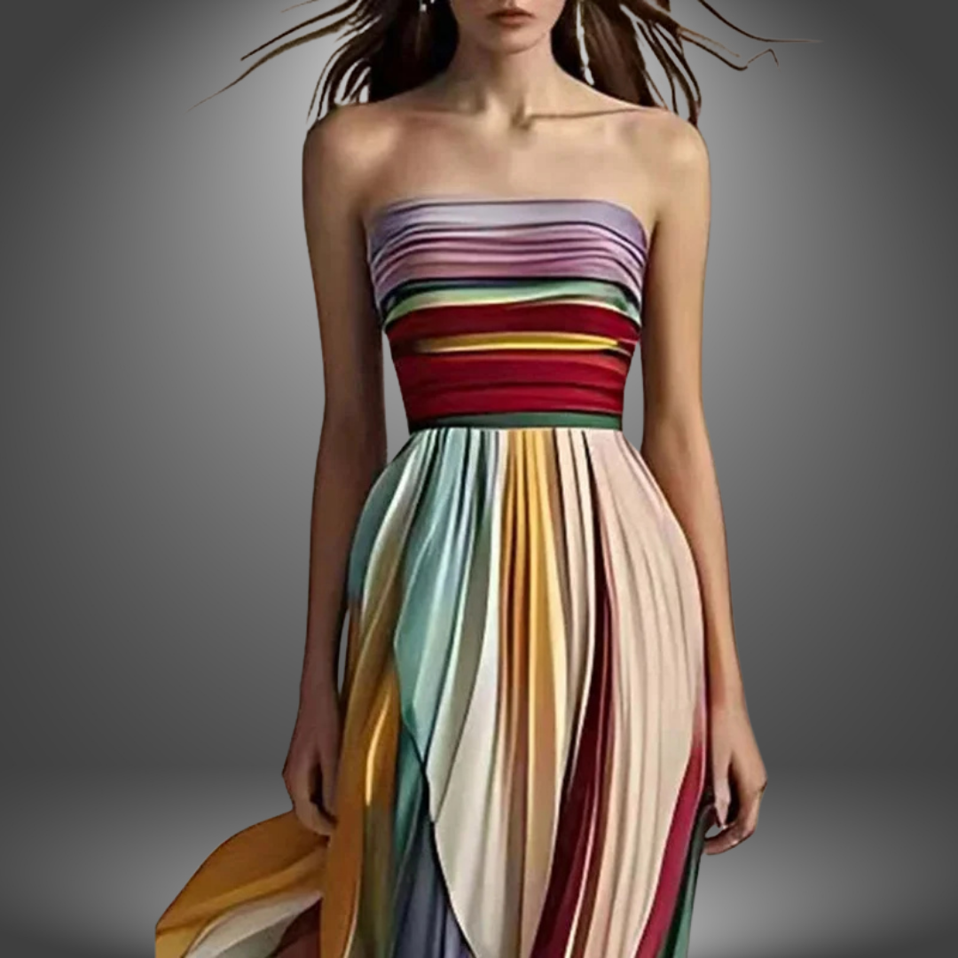 Amira© | Hochwertiges, lässiges langes Kleid