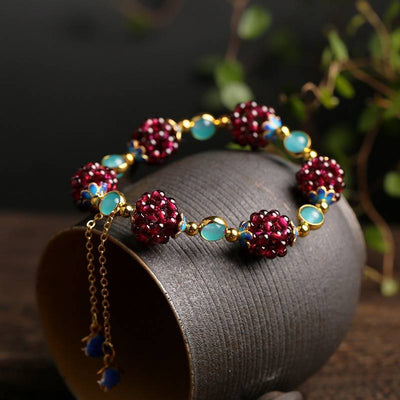 Amore Di Gioielli | Armbånd med bær af natursten