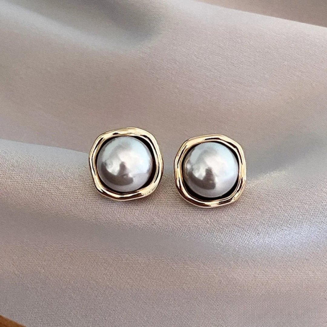 Amore Di Gioielli | Elegante øreringe med sort perle