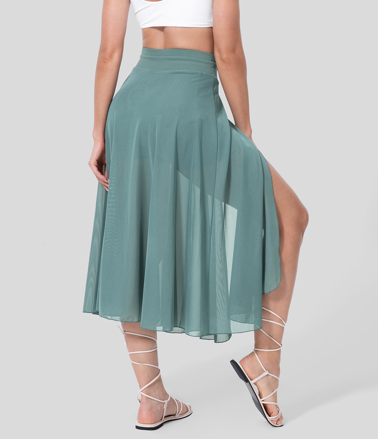 Livan - Hoog getailleerde 2-in-1 Rok