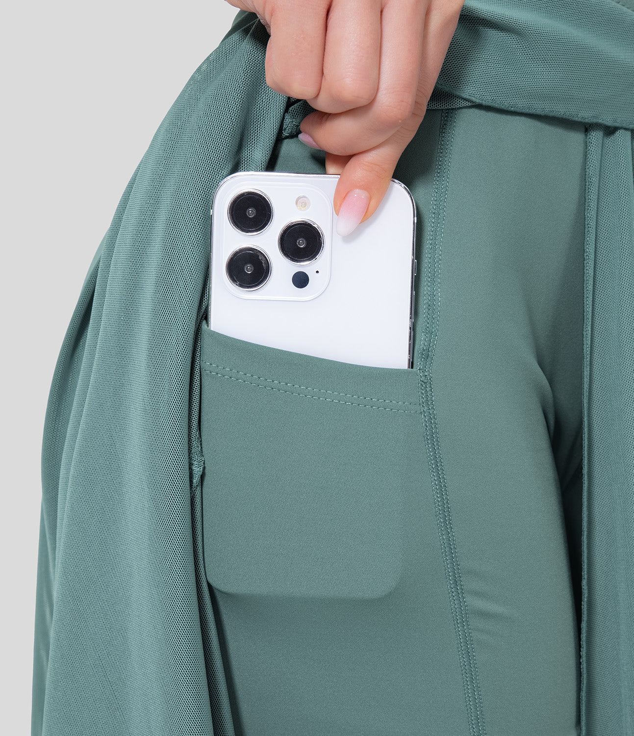 Livan - Hoog getailleerde 2-in-1 Rok