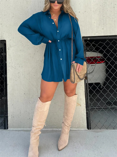Amore Di Gioielli | Den trendy satin romper kjole