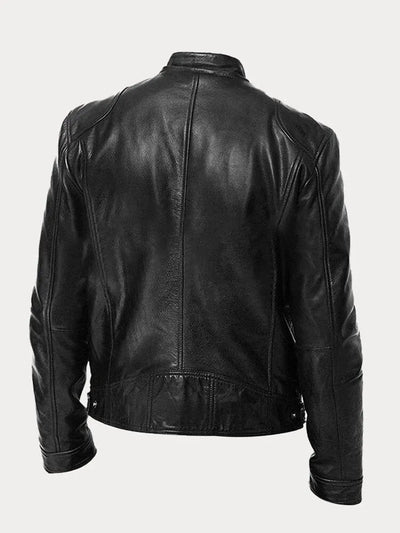 Tobias™ – Lässige Lederjacke: Zeitloser Stil und Komfort