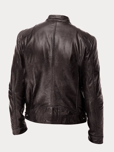 Tobias™ – Lässige Lederjacke: Zeitloser Stil und Komfort