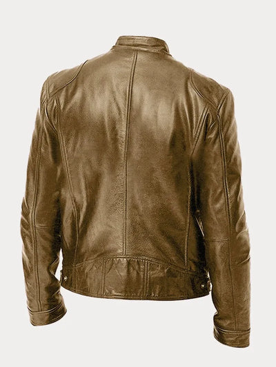 Tobias™ – Lässige Lederjacke: Zeitloser Stil und Komfort