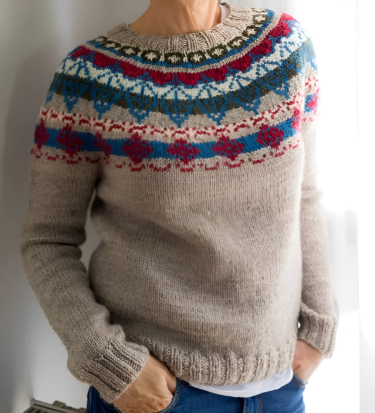 Amore Di Gioielli | Oversize Striktrøje
