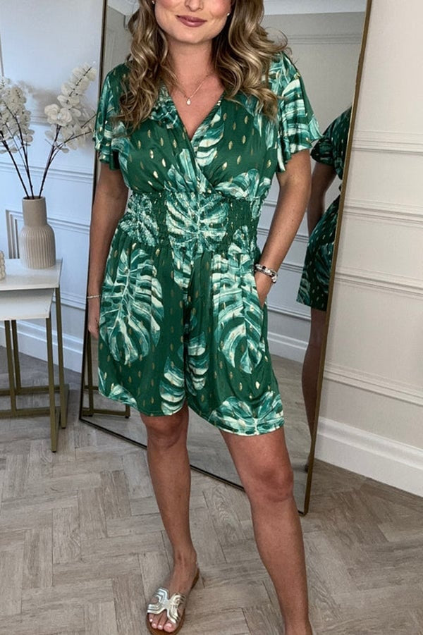 Amore Di Gioielli | Botanical Romper (Næsten udsolgt)