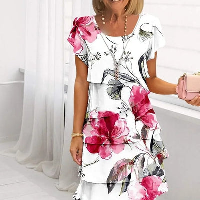 Amore Di Gioielli | Floral Splendour-kjole