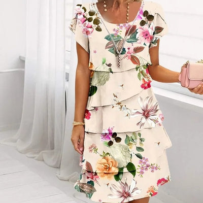 Amore Di Gioielli | Floral Splendour-kjole