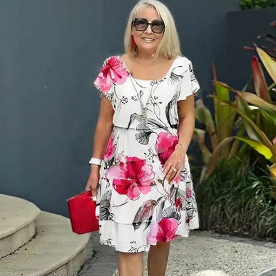 Amore Di Gioielli | Floral Splendour-kjole