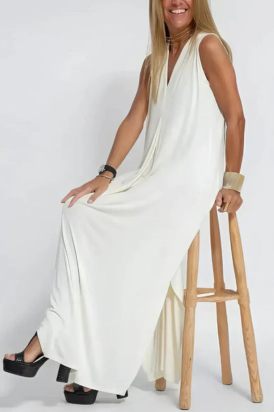 Amore Di Gioielli | Elegant lang kjole + matchende vest som en GAVE